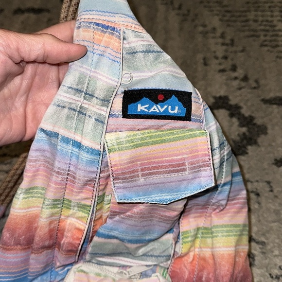 Kavu MINI ROPE SACK- Color:‎ Rainbow Run